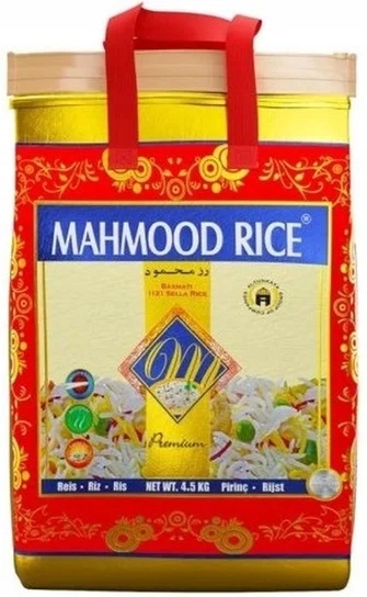 Levně Rýže Basmati Mahmood 4,5 kg Vysoká Kvalita