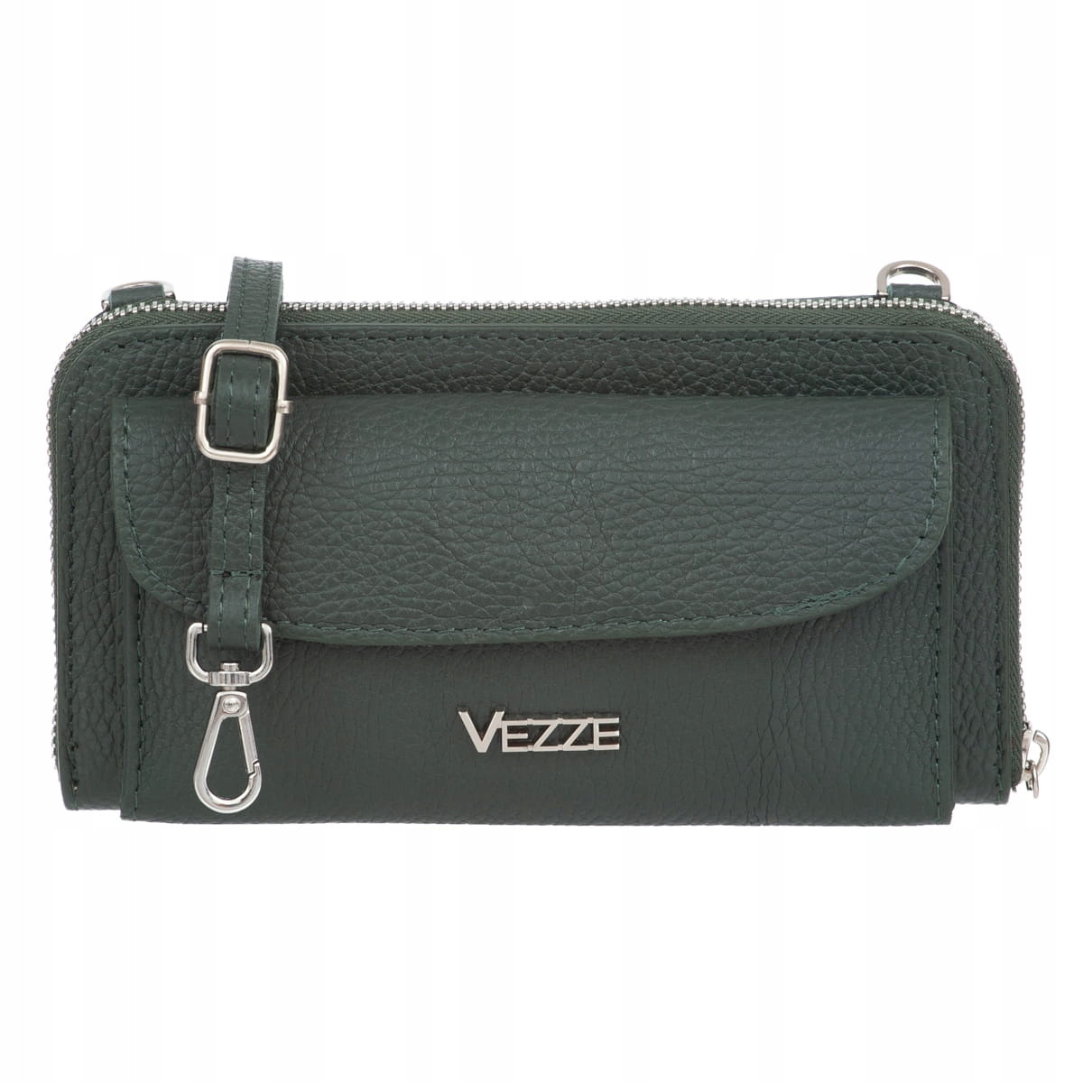 Kožená taška na telefon Vezze Amico Butelková