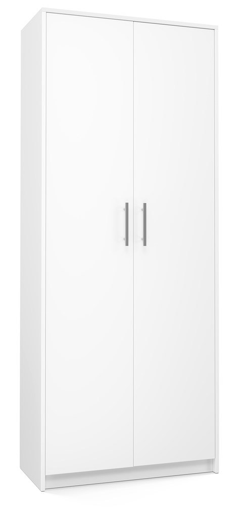 REGAŁ BIUROWY SALON BIURO DRZWI OLIV 2D BIAŁY MAT Kolekcja OLIV