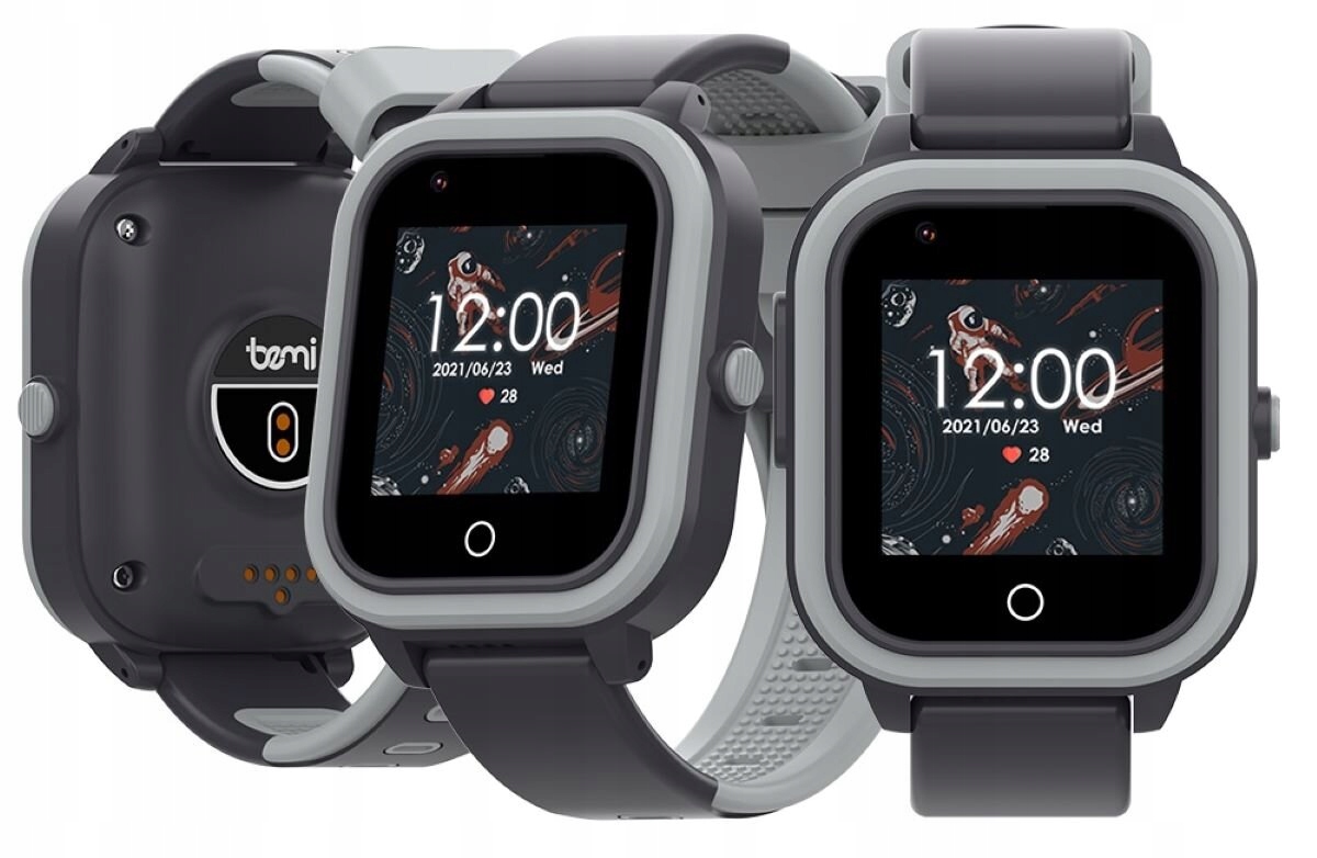 Smartwatch BEMI Linki Szary Kolor szary