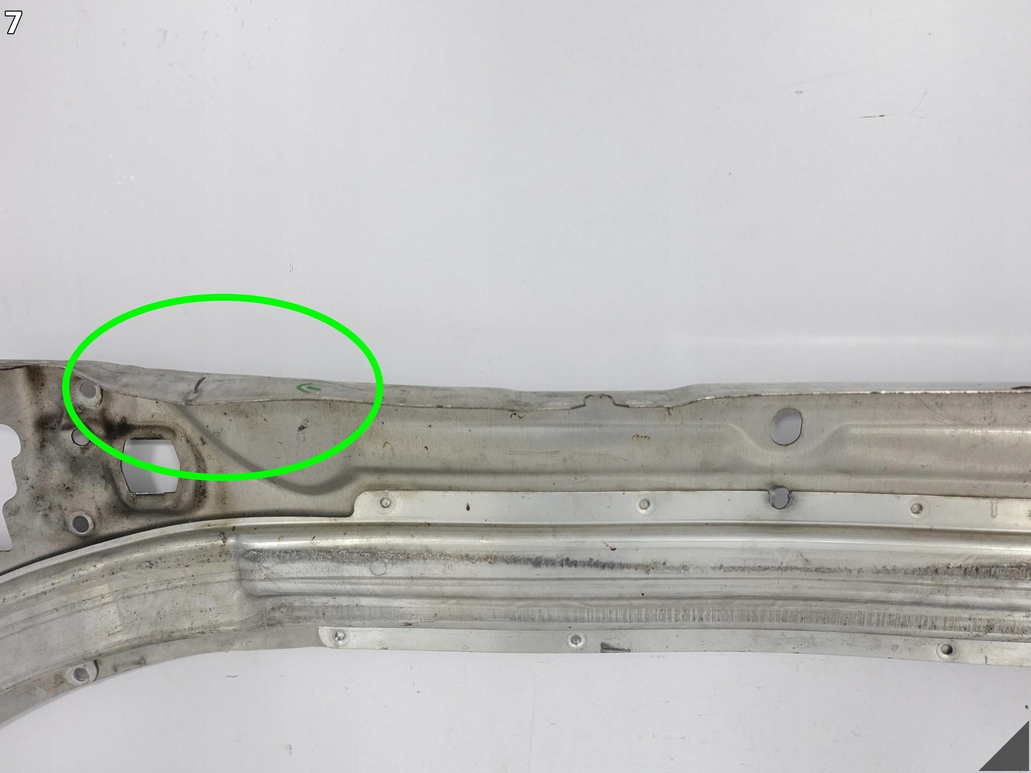 MERCEDES C-class W205 S205 14-21 console bar, wall upper front