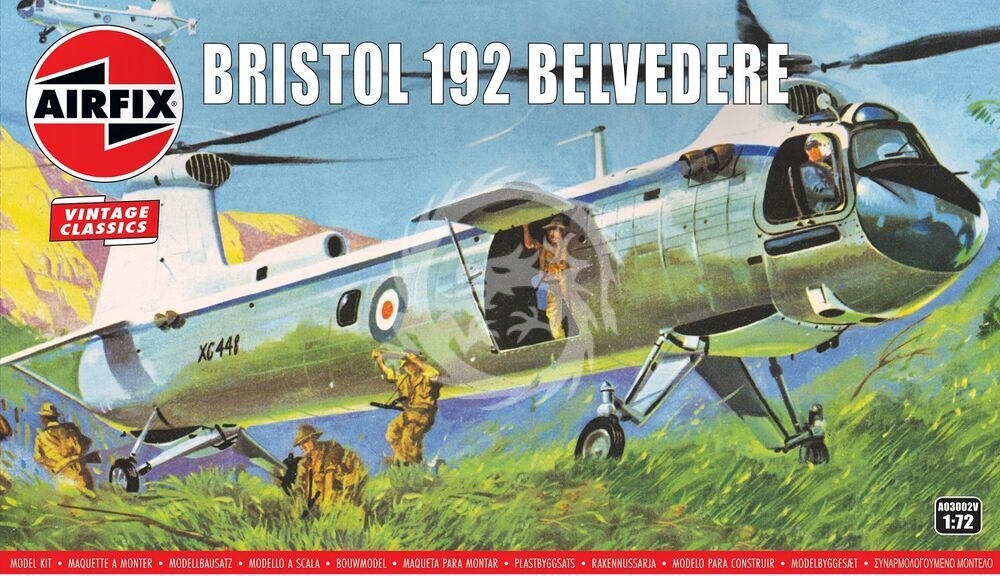 Bristol 192 Belvedere Airfix A03002V měřítko 1/72