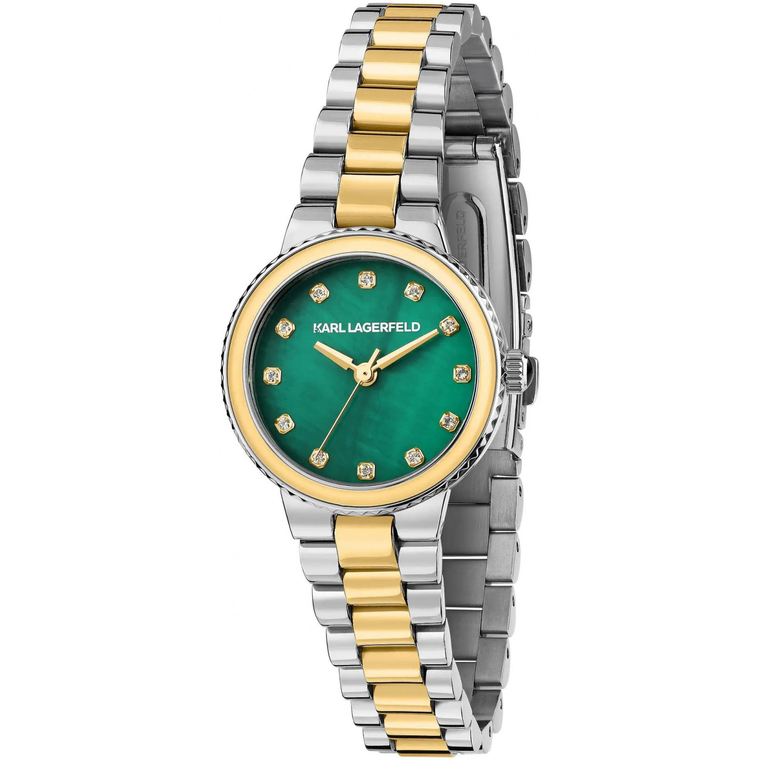 Dámské hodinky Karl Lagerfeld R0553104511 Zirkony stříbrné