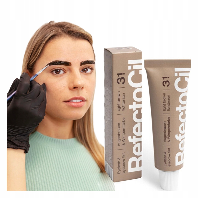 

Henna Refectocil do brwi i rzęs 3.1 naturalny brąz