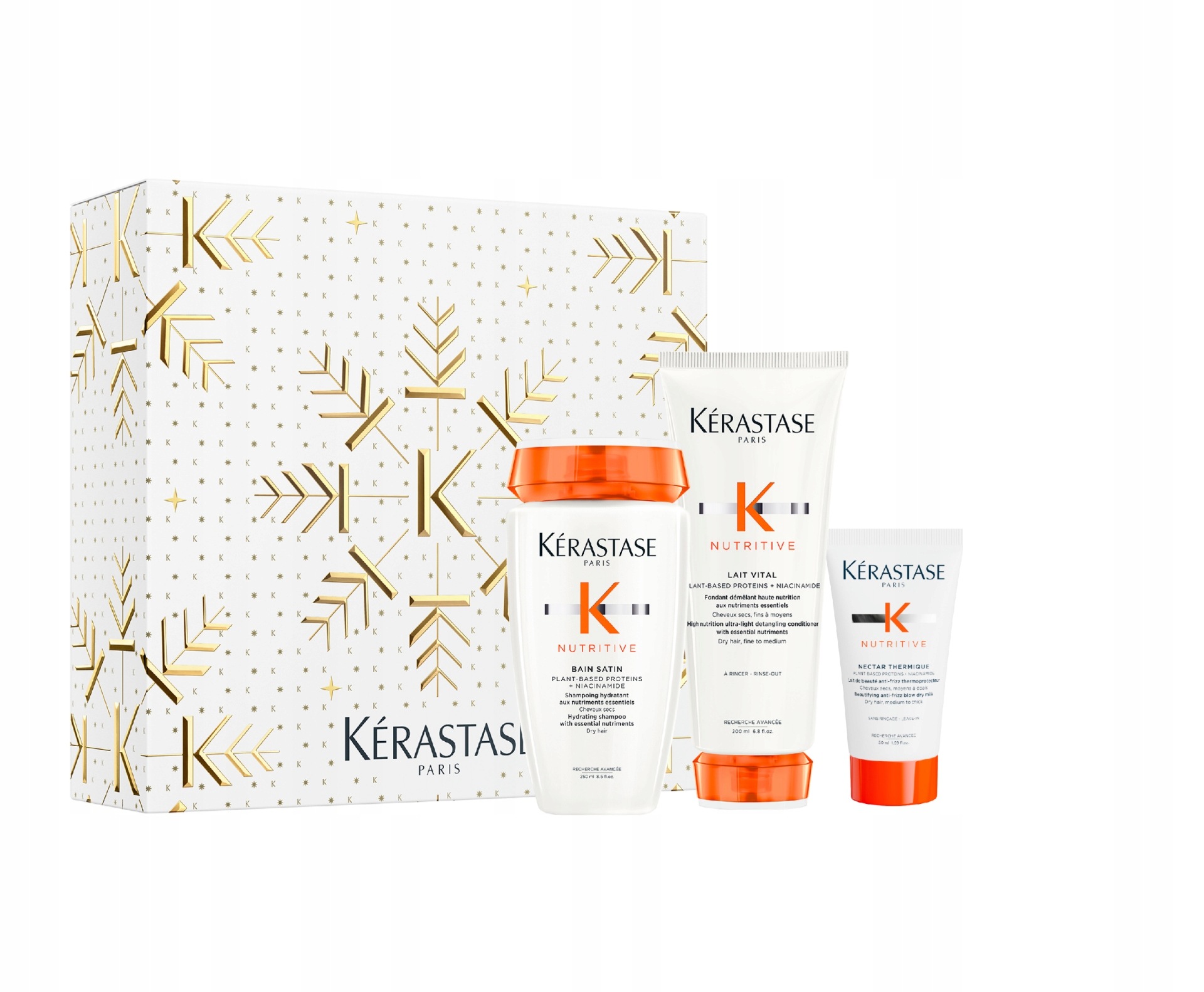 Kérastase Zestaw Prezentowy Nutritive Szampon Odżywka Termoochrona