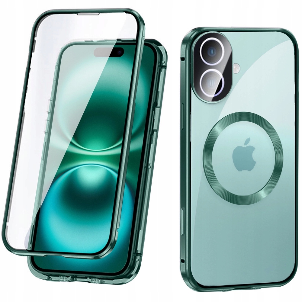 Pouzdro pro Magsafe Dual Glass pro iPhone 16, kryt, kompletní ochrana
