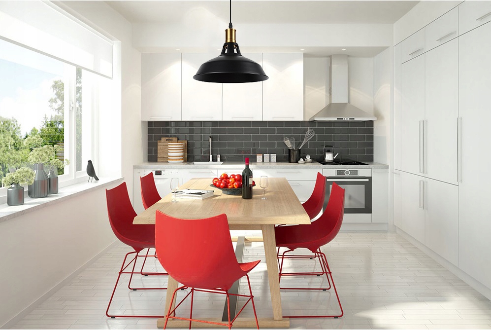 LAMPA sufitowa WISZĄCA Edison RETRO Loft E27 DUŻA Kolor czarny mosiądz