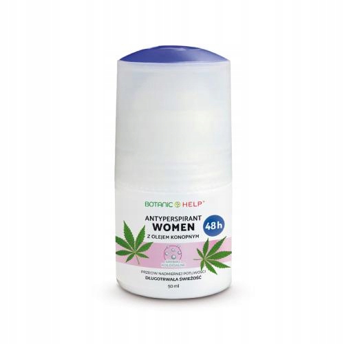 

Antyperspirant Woman z olejem konopnym 50 ml