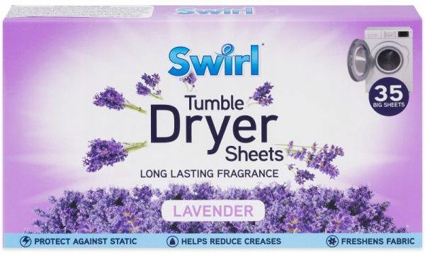 

Swirl dryer Lavender Chusteczki do suszarki 35szt