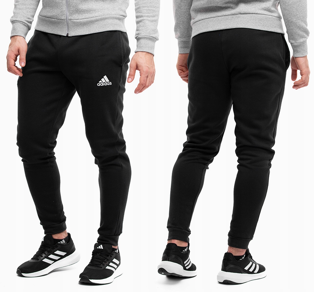 Pánské teplákové kalhoty adidas Entrada 22 Sportovní tepláky Bavlna Černé S
