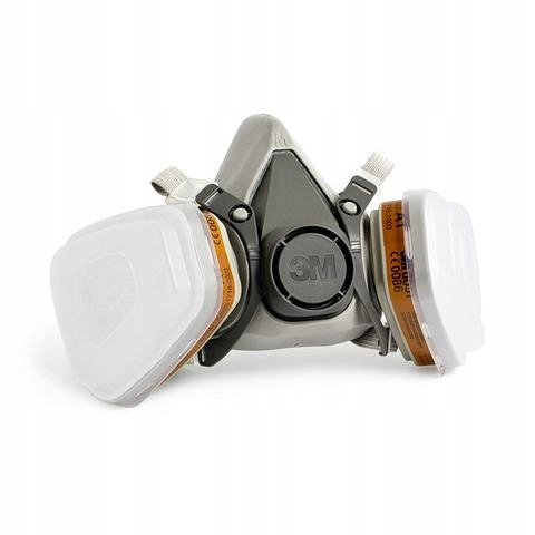MASKA OCHRONNA Z FILTRAMI 3M 6200 Marka 3M
