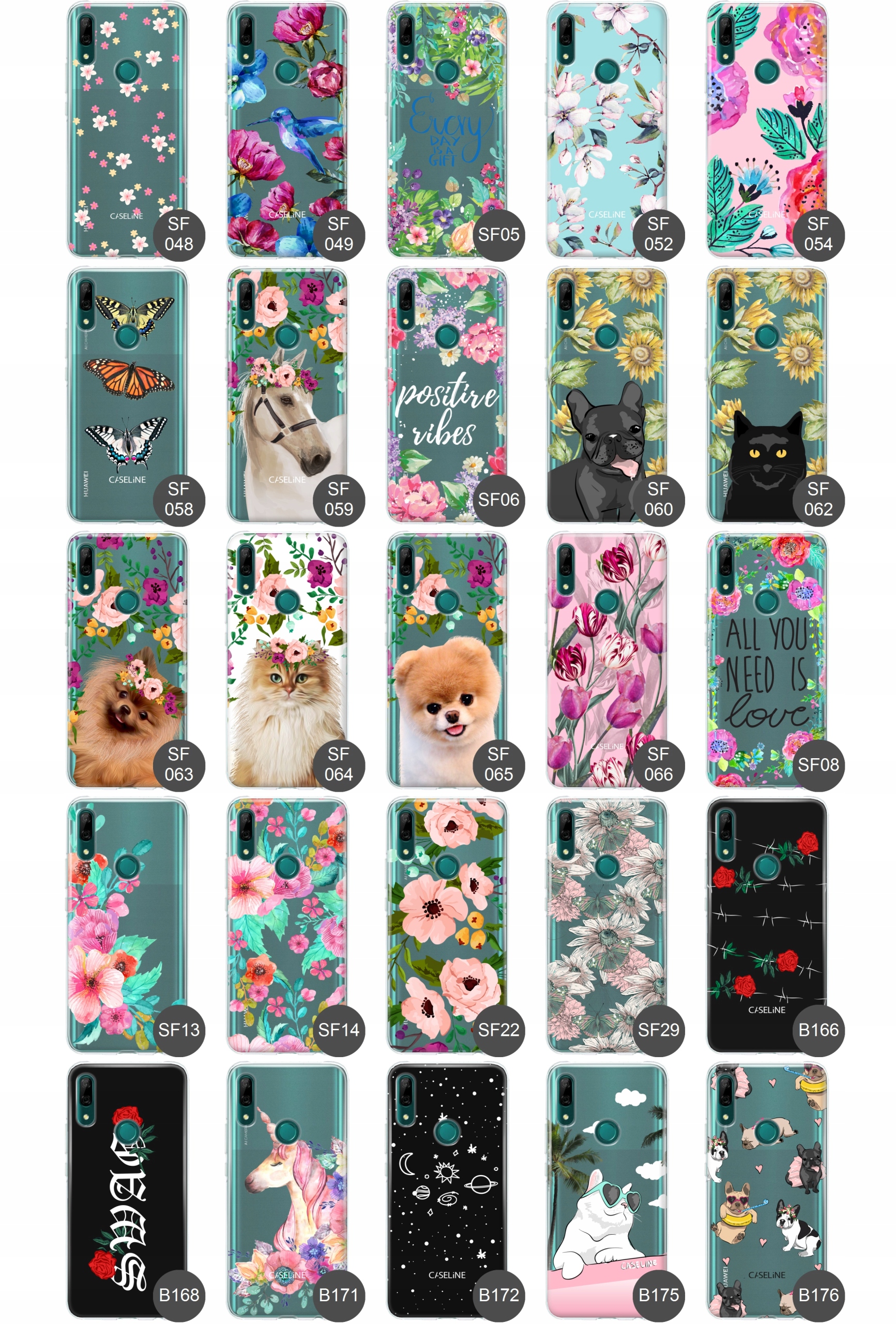 Etui do Huawei P SMART Z case guma wzory