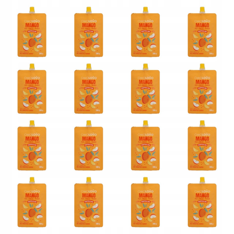 Owolovo Tropicky Mango 200 g X16