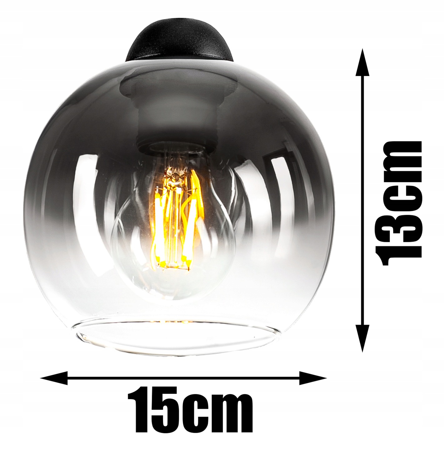 LAMPA STOJĄCA PODŁOGOWA KULE LOFT EDISON 165CM LED Kod producenta LP/DET/1