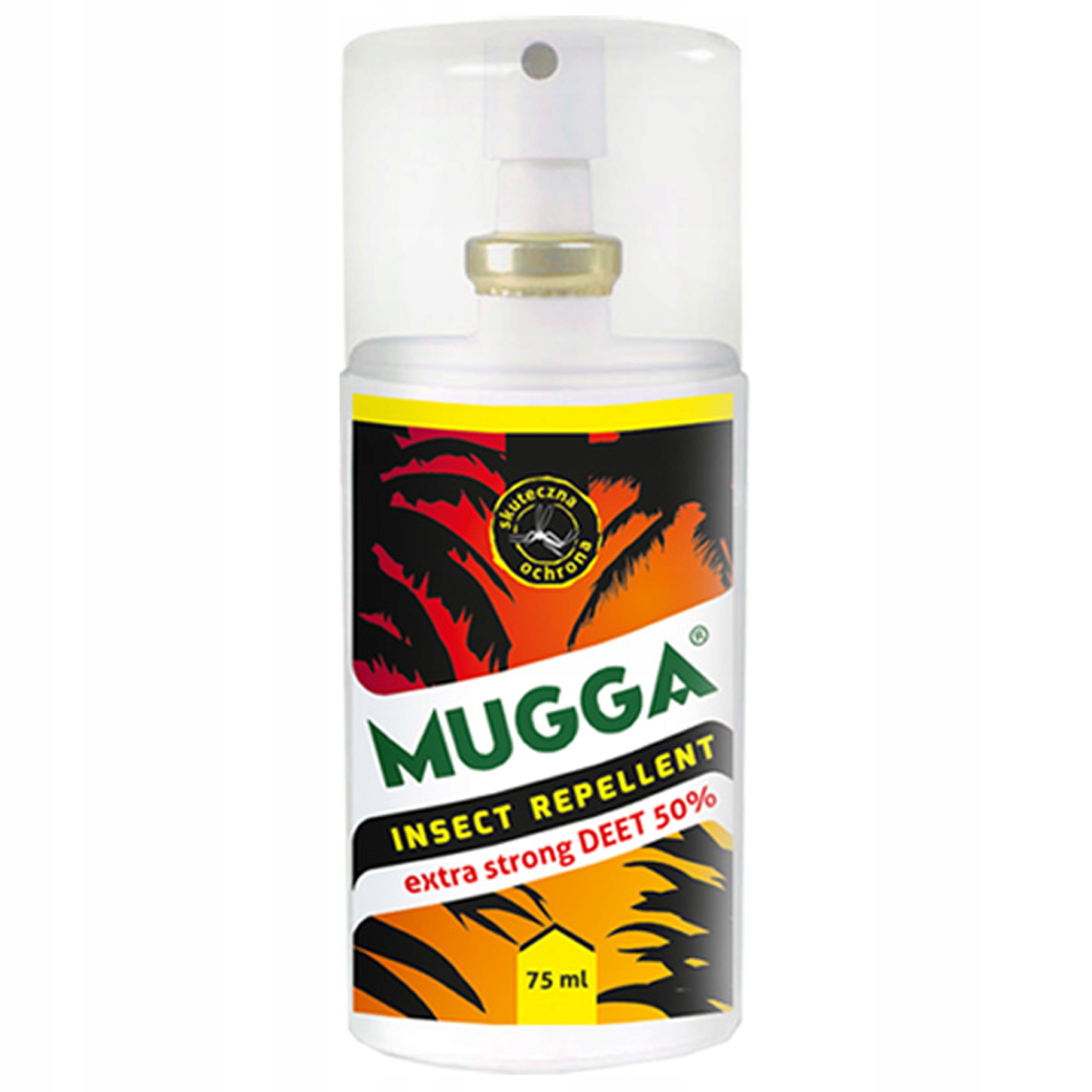 

Mugga Spray Extra Strong 50% Deet na komary 75 ml