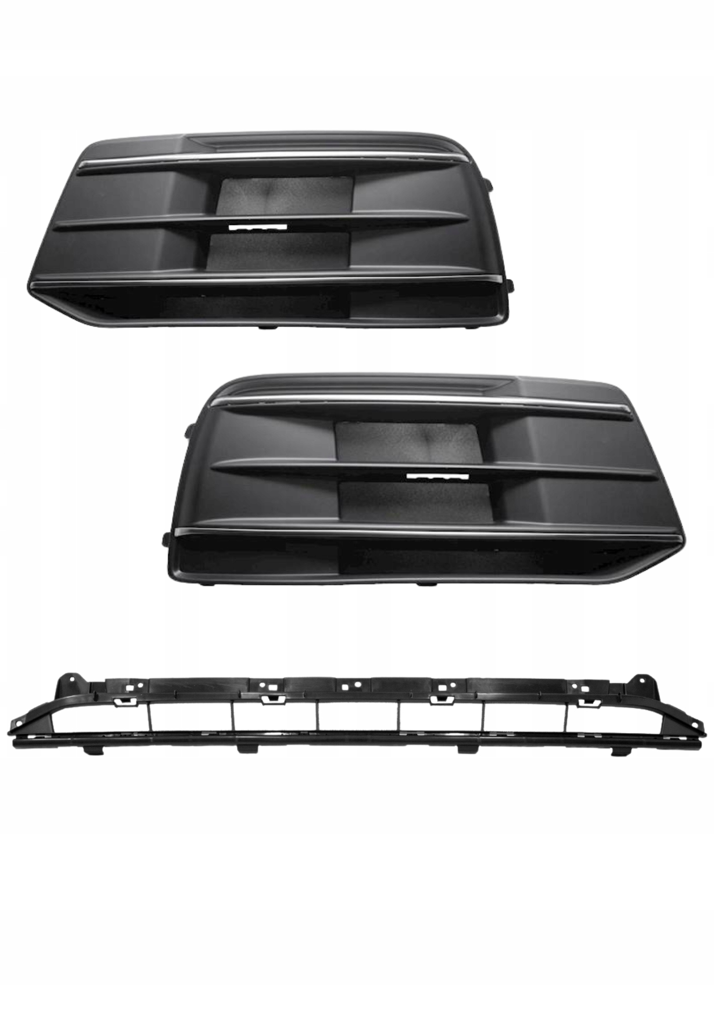 Audi Q5 80A II Fy 16-20 Mřížky Krytky Předního Nárazníku Pravá Levá Střed