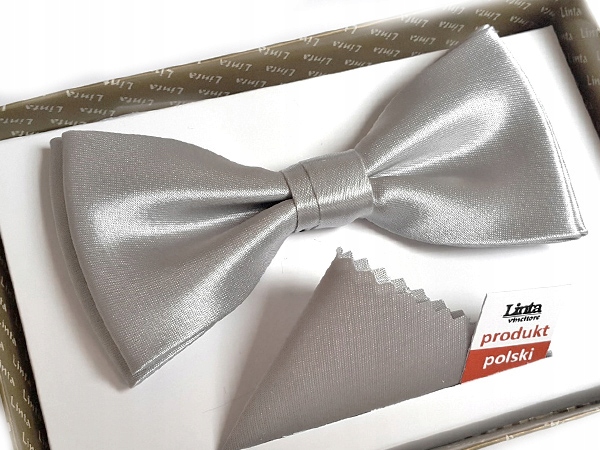 MUCHA / MUSZKA MĘSKA SREBRNA + POSZETKA