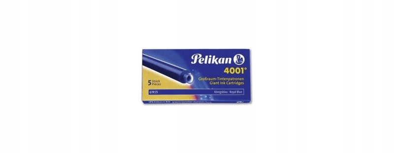 

Naboje Do Pisania Pelikan Granatowe 5 Sztuk