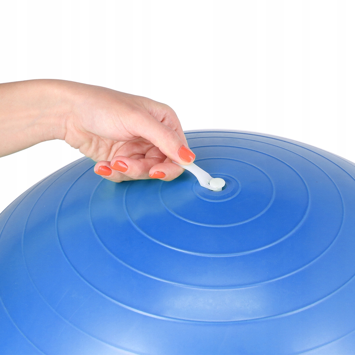 Piłka gimnastyczna pilates lazurowa HMS 75cm YB01 Model YB01