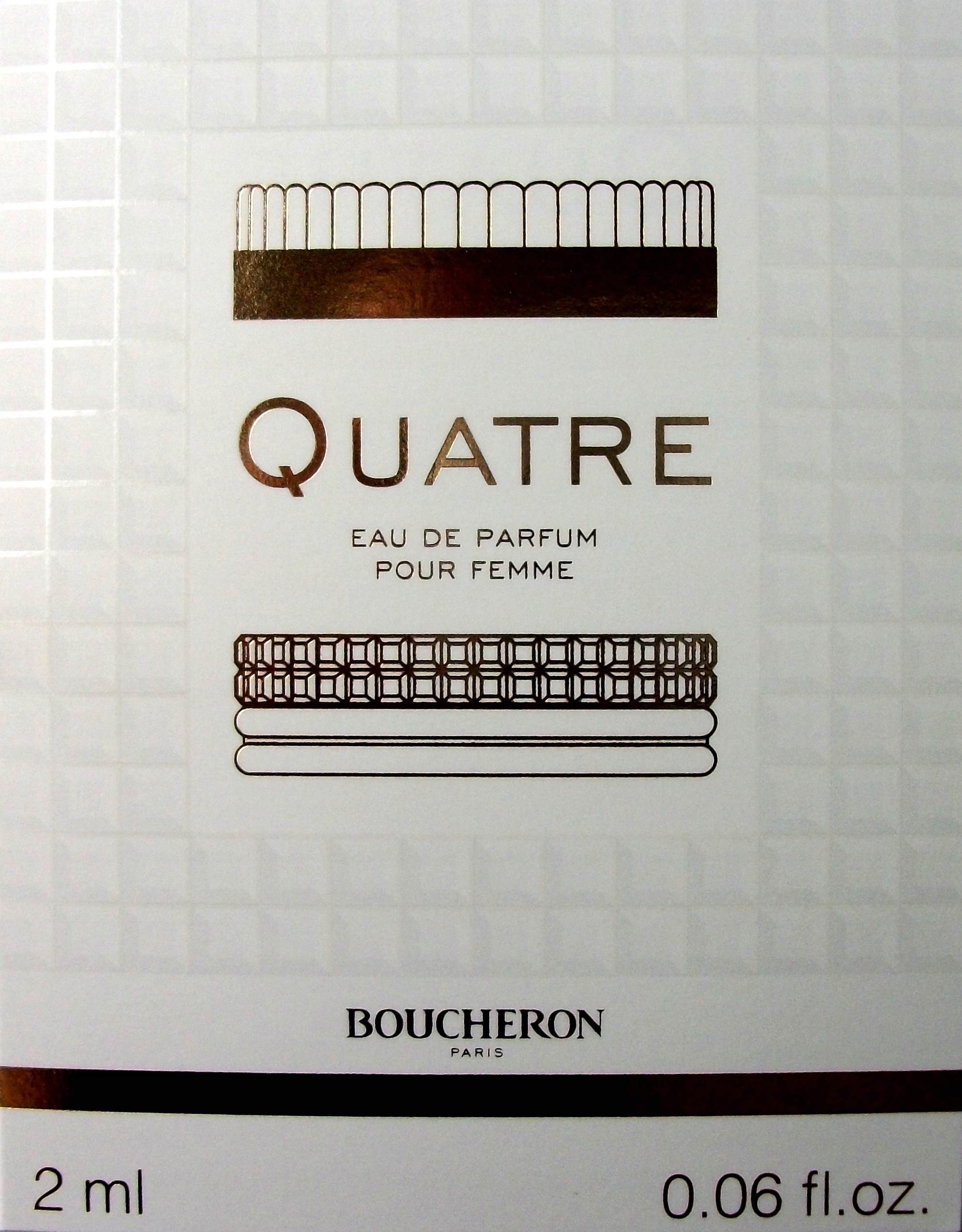 

Boucheron Quatre pour Femme 2 ml edp próbka