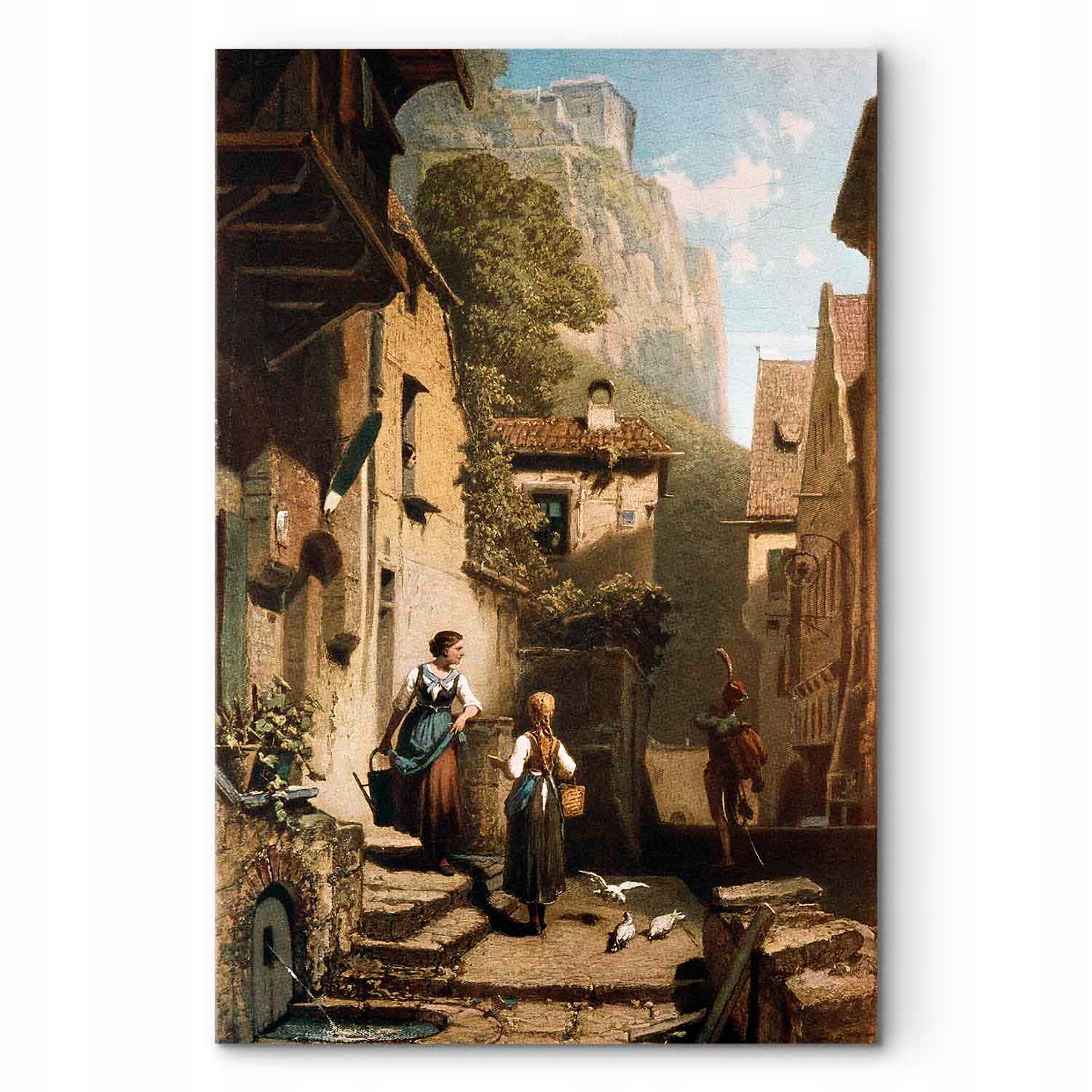 Obraz na plátně canvas Carl Spitzweg Huzar Reprodukce 80x120 cm