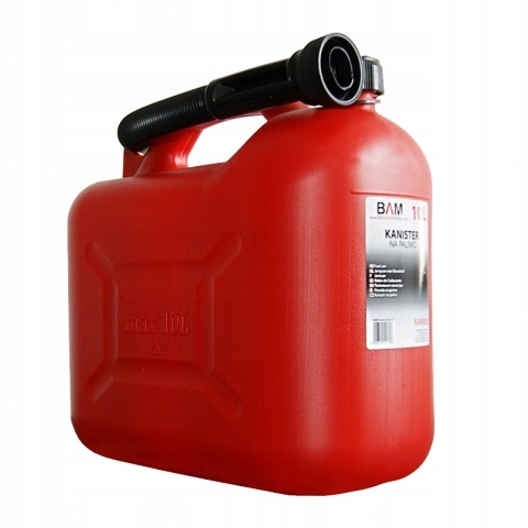

Kanister Na Paliwo 10L Plastikowy Lejek Atest