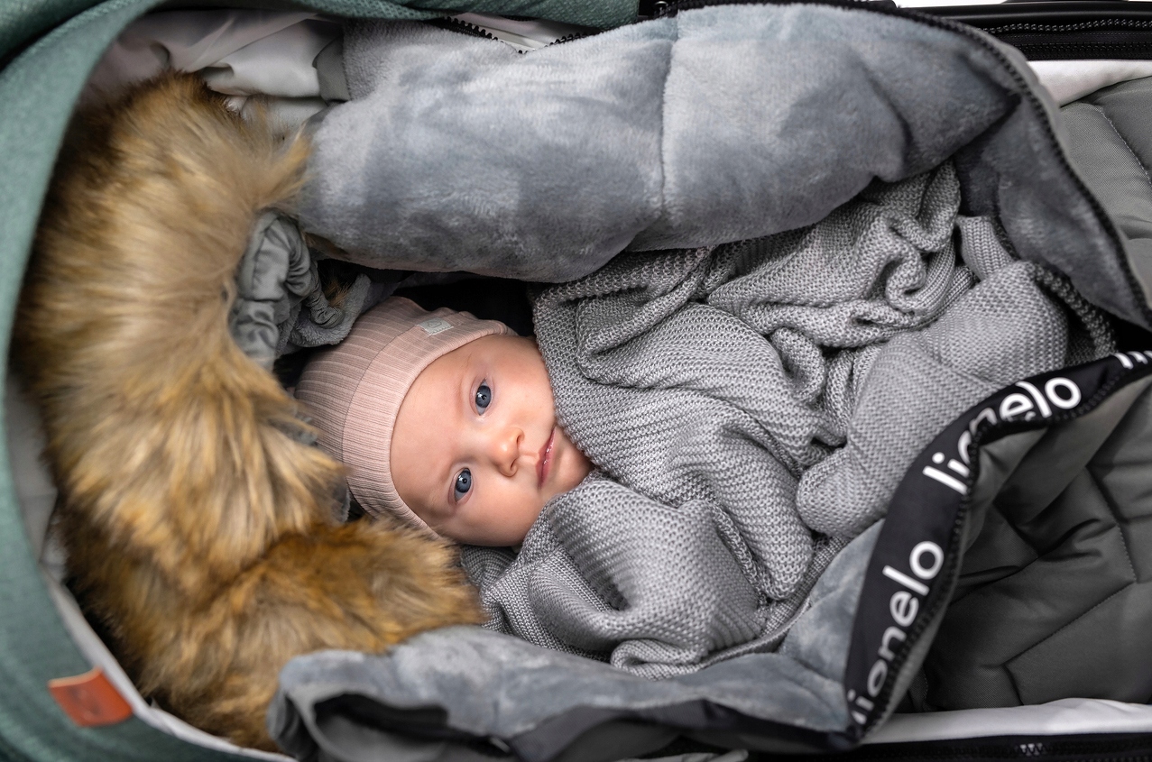KOCYK BAMBUSOWY OUTULACZ BAMBOO BLANKET LIONELO Długość 100 cm