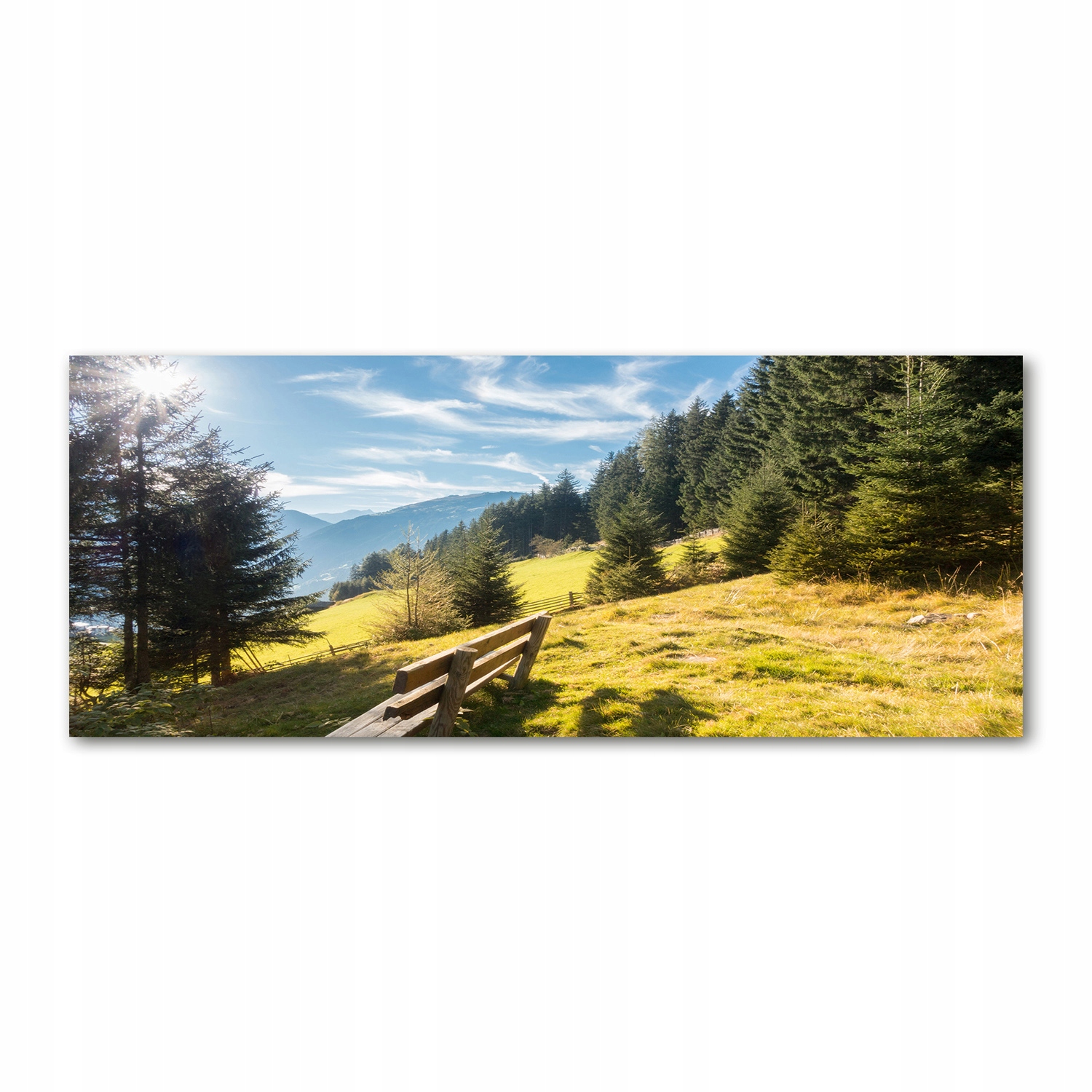 

Foto obraz akryl zdjęcie Jesień w górach 125x50 cm