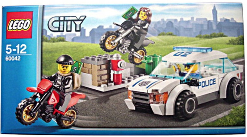 LEGO INSTRUKCJA 60042 + pudełko Pościg policyjny