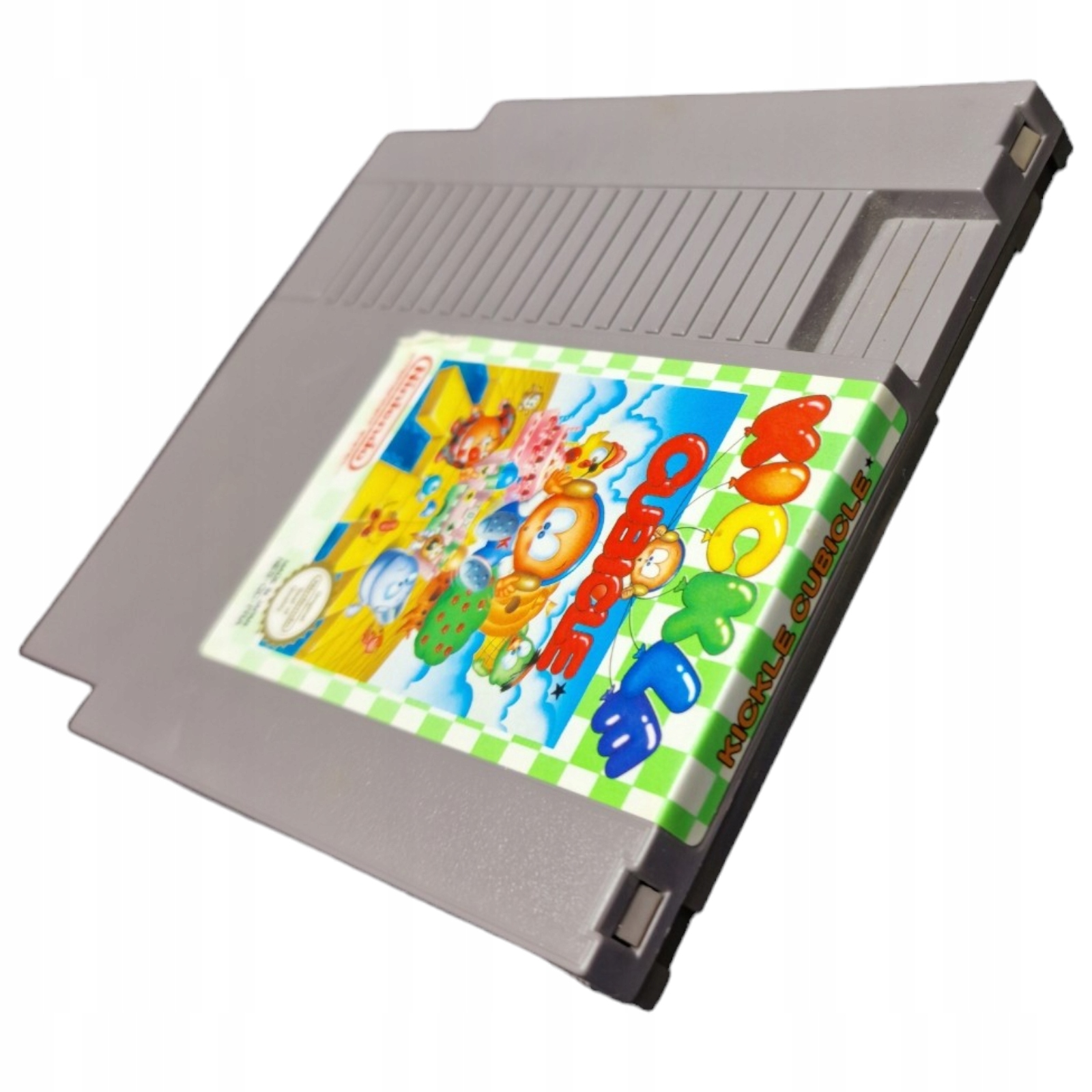 Gra Kickle Cubicle Nintendo NES Tytuł Kickle Cubicle