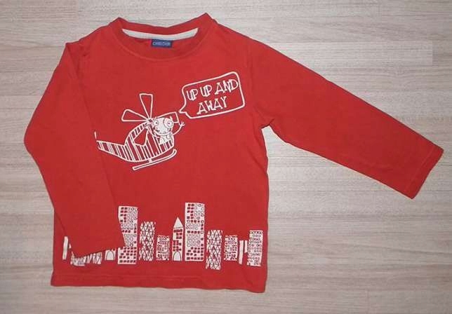 r. 110 bluza bluzka z helikopterem