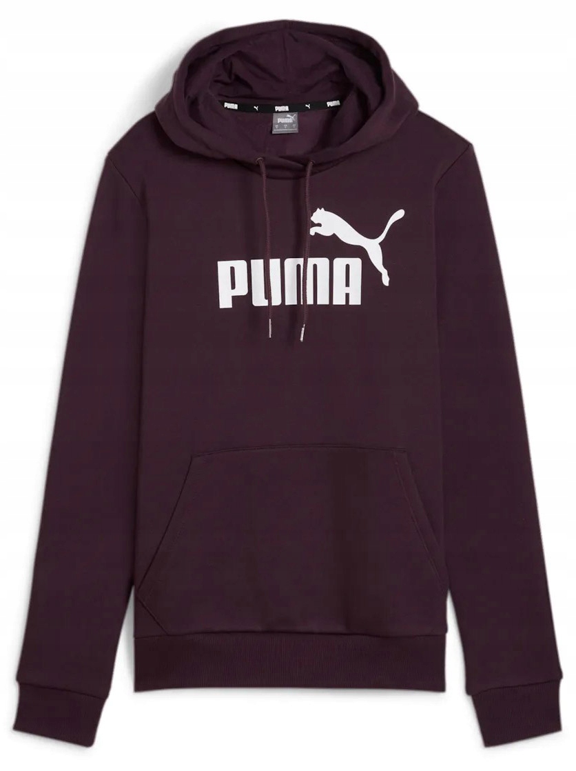 Tepláková mikina s kapucí Puma 586789 46 zateplená fialová Xs