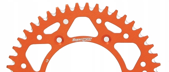 RAL-990:51-ORG - Звездочка SUPERSPROX 51 KTM LC4 600 620 оранжевая