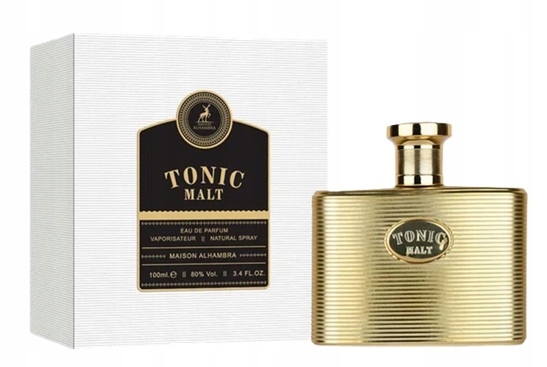 Parfém pro muže Maison Alhambra Tonic Malt 100 ml Orientální vůně