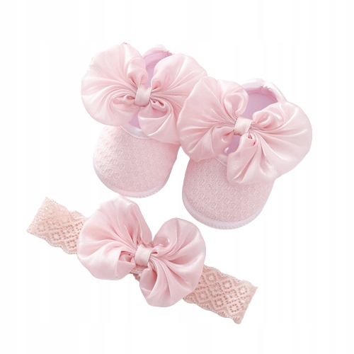 

Buty Buciki 11 cm 18 Opaska kokardka