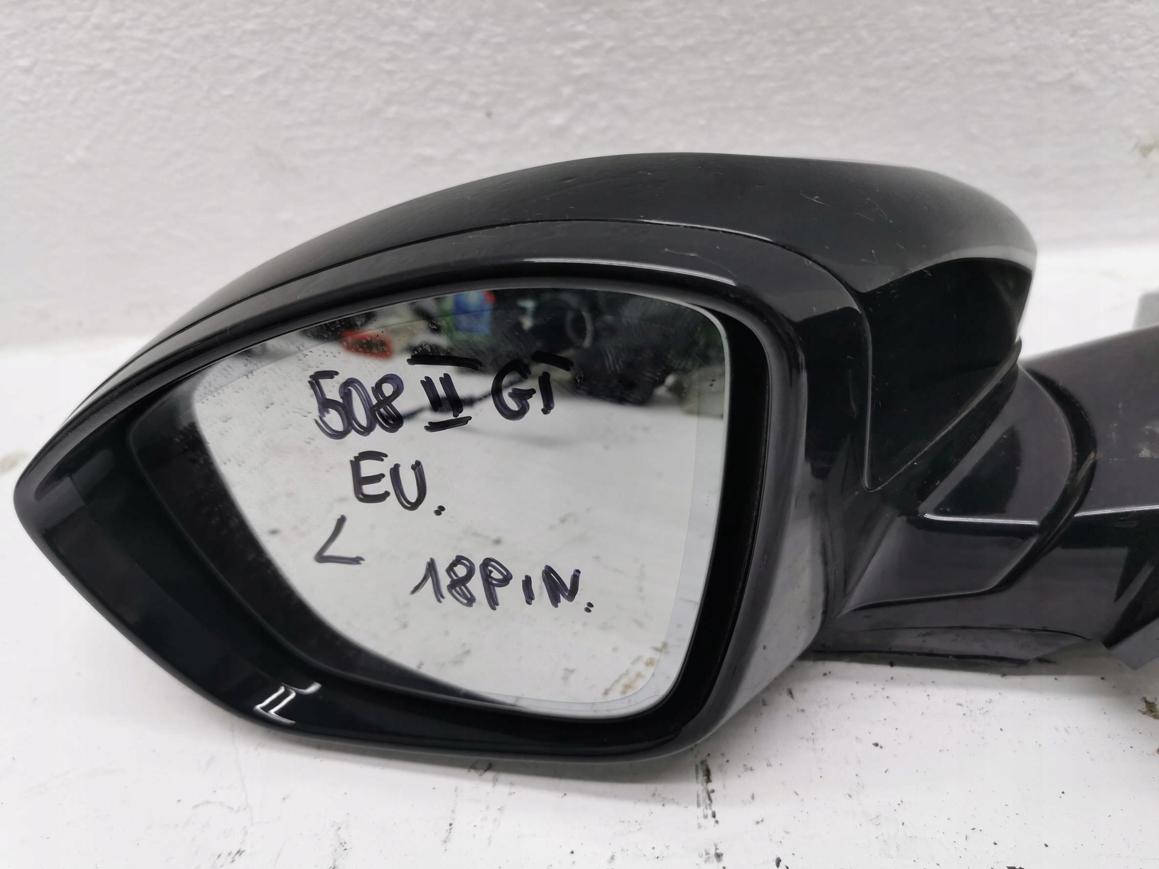 mirror left PEUGEOT 508 II GT 18 PIN EKL EU