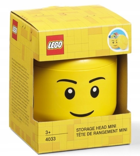

Lego Pojemnik Mini Głowa Chłopiec Uśmiech