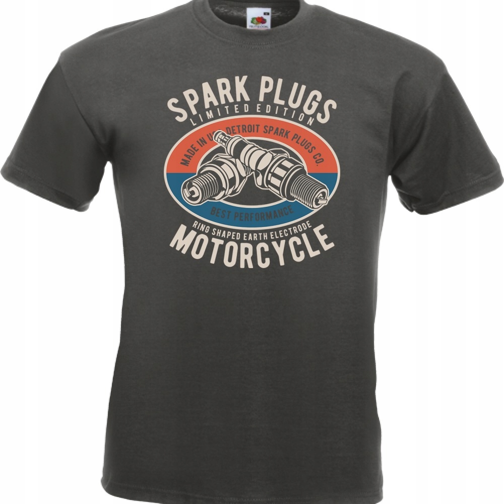 

Koszulka silnik motocykl motor speed M grafitowa