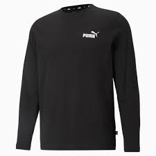Tričko Puma 586672 01 vel S Černá Dlouhý rukáv