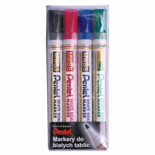 

Markery do tablic Pentel MW-85 (4 sztuki)
