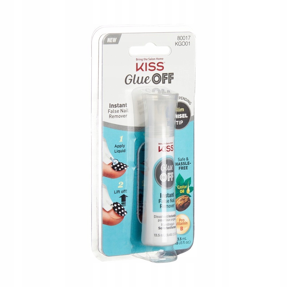 KISS Zmywacz do usuwania sztucznych paznokci Glue Off False Nail Remover 13