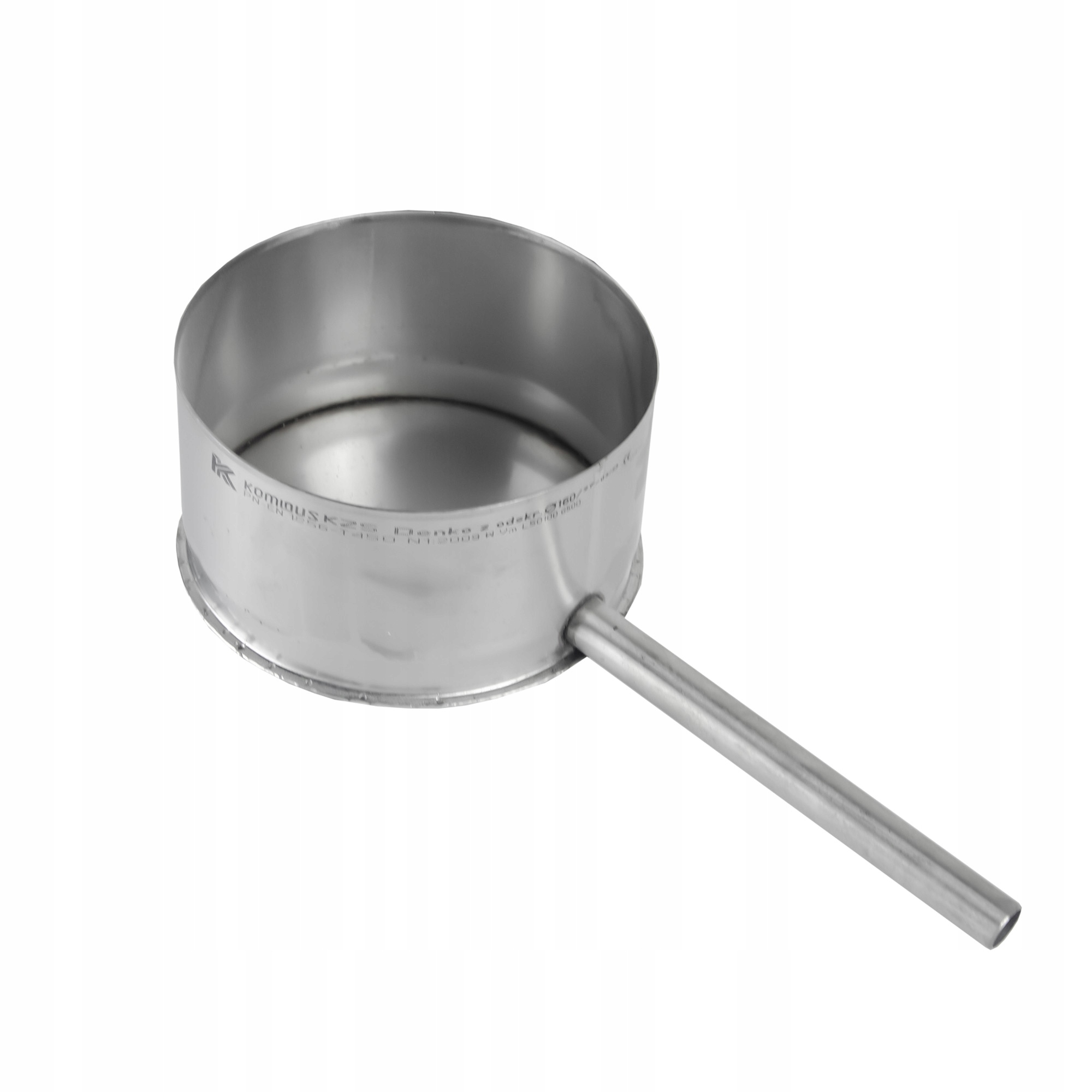 Kzs dno žáruvzdorné fi 225 mm gr 1,0 mm komínový odkapávač mísa