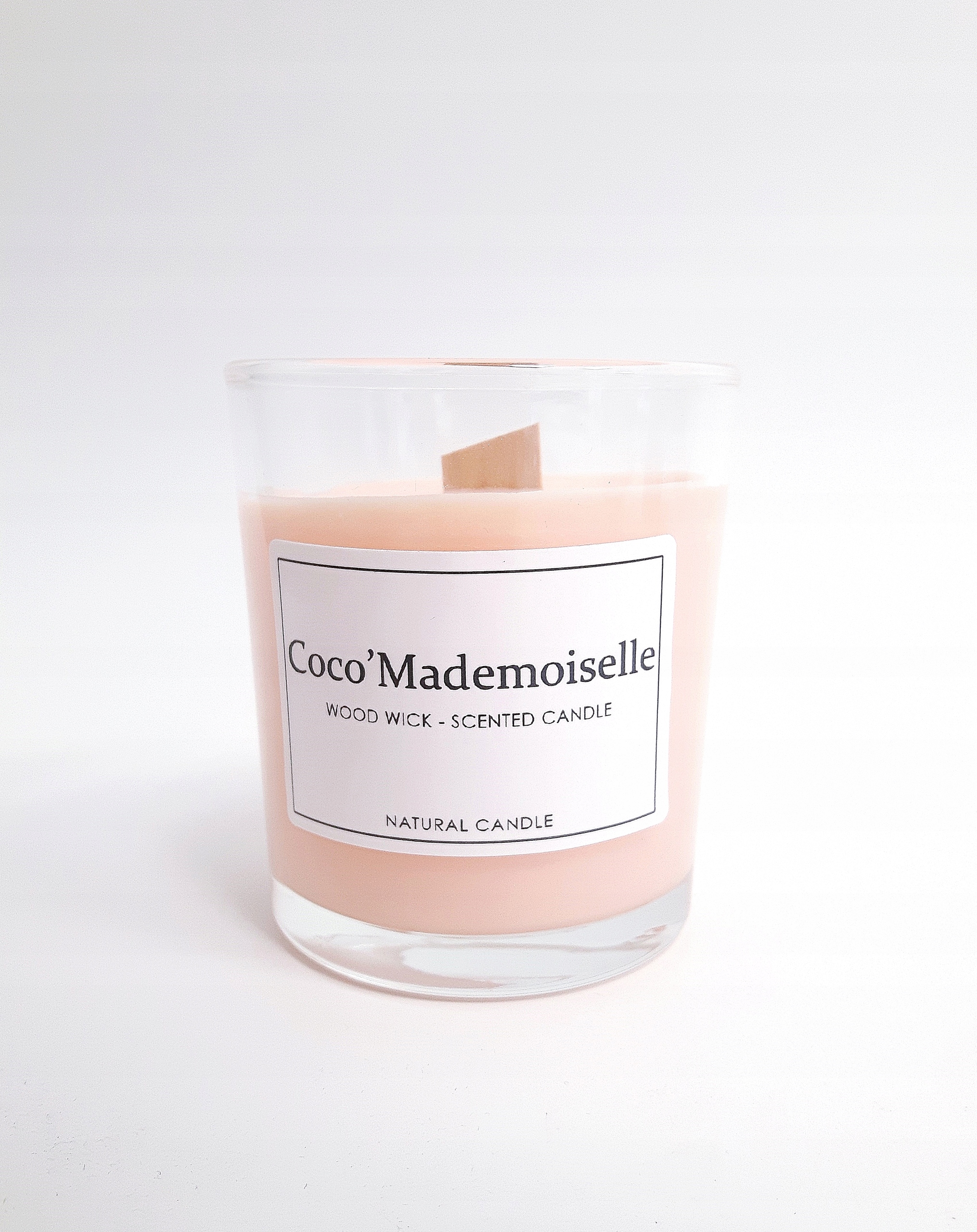 

Świeca Sojowa Drewniany Knot Coco Mademoiselle