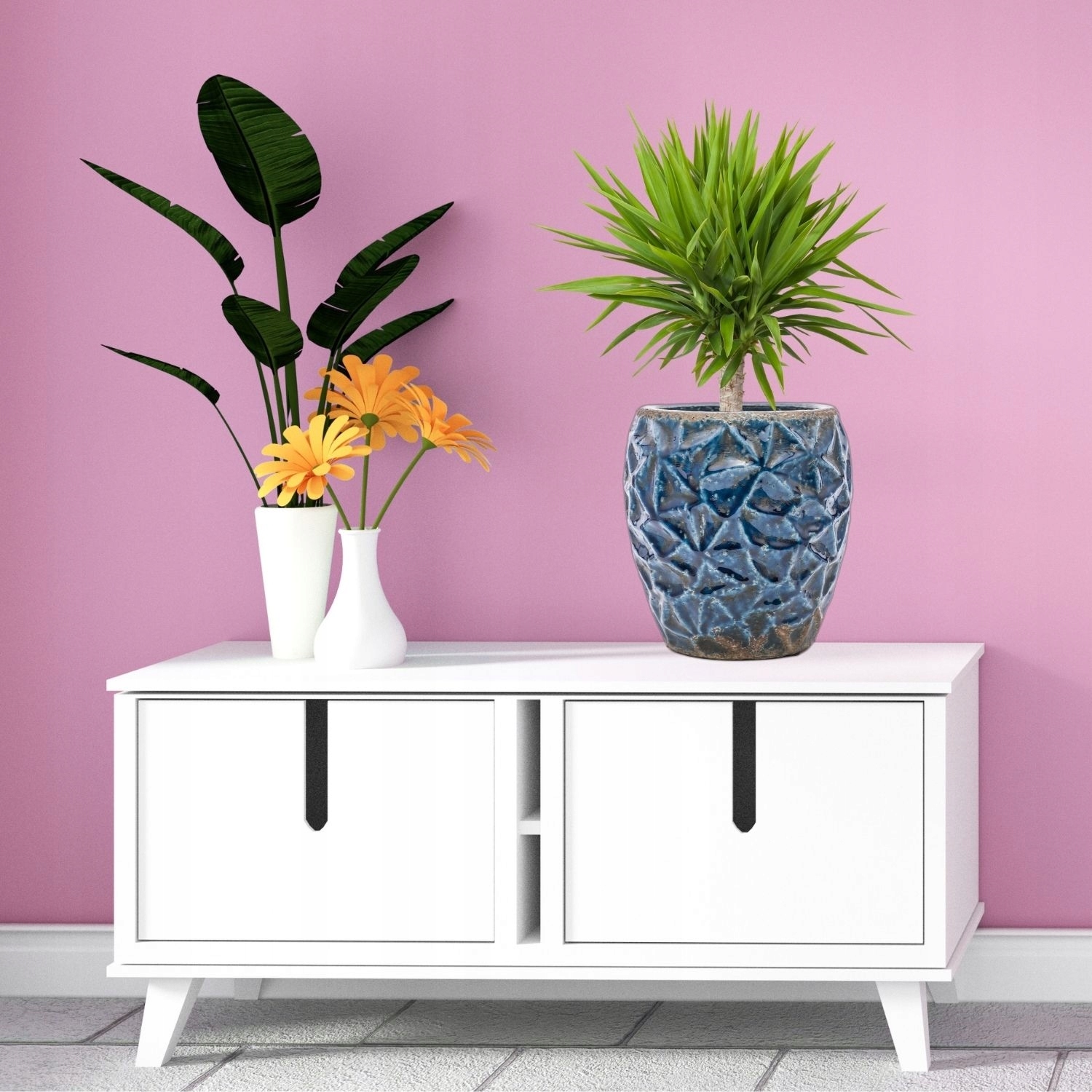 Osłonka ceramiczna na kwiaty duża VINTAGE RETRO 21 Kod producenta 02.20.127.D.993