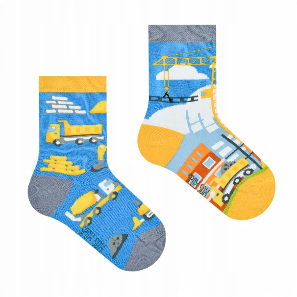 

Skarpetki dla dzieci budowlane -Spox Sox- r.31-35