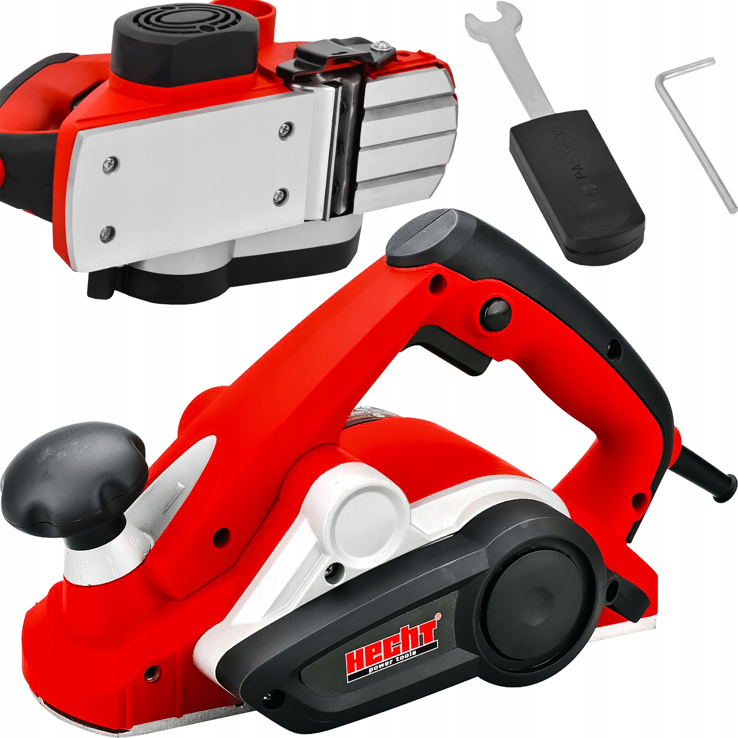 Strug Hebel Do Drewana Elektryczny Hecht 1790 Moc 900W Dodatkowe Akcesoria