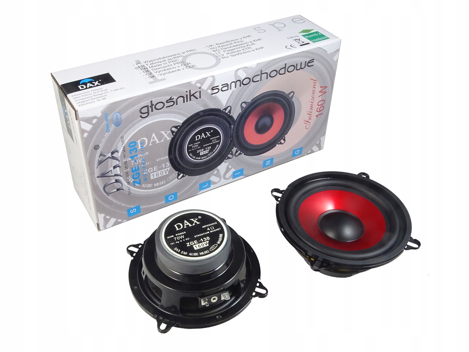 Automobilové reproduktory Dax ZGE-130 6369