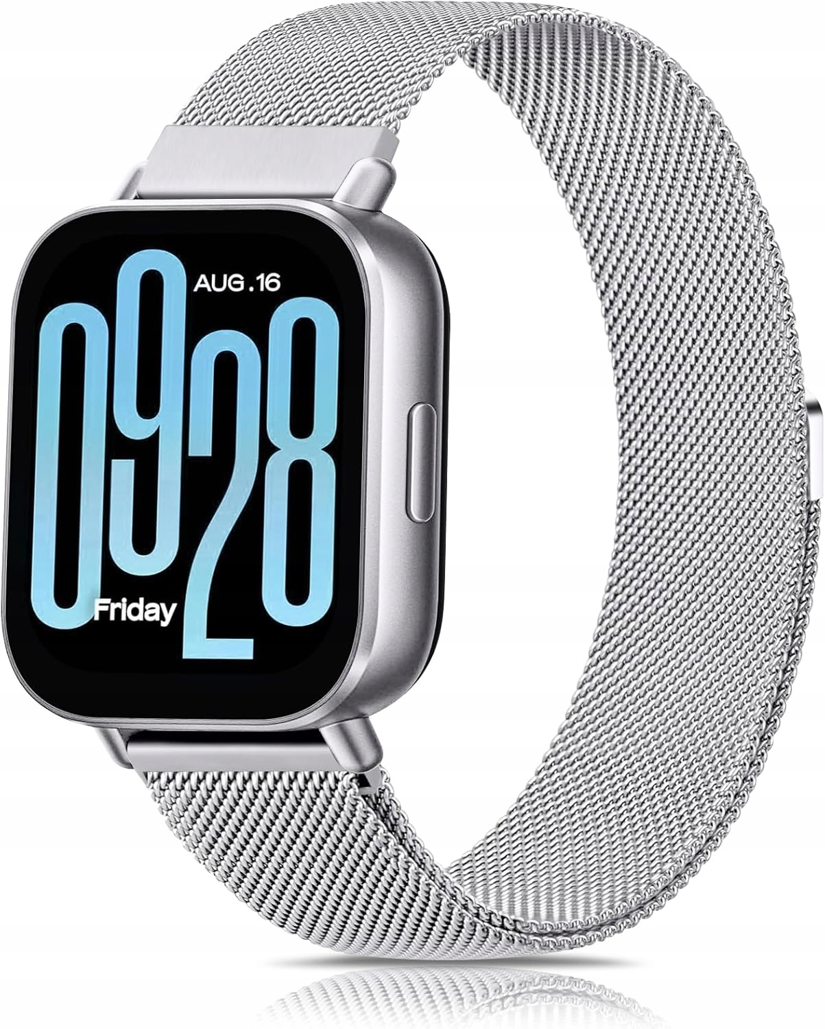 Kovový řemínek pro Xiaomi Redmi Watch 5 Active/Lite stříbrný Oumida