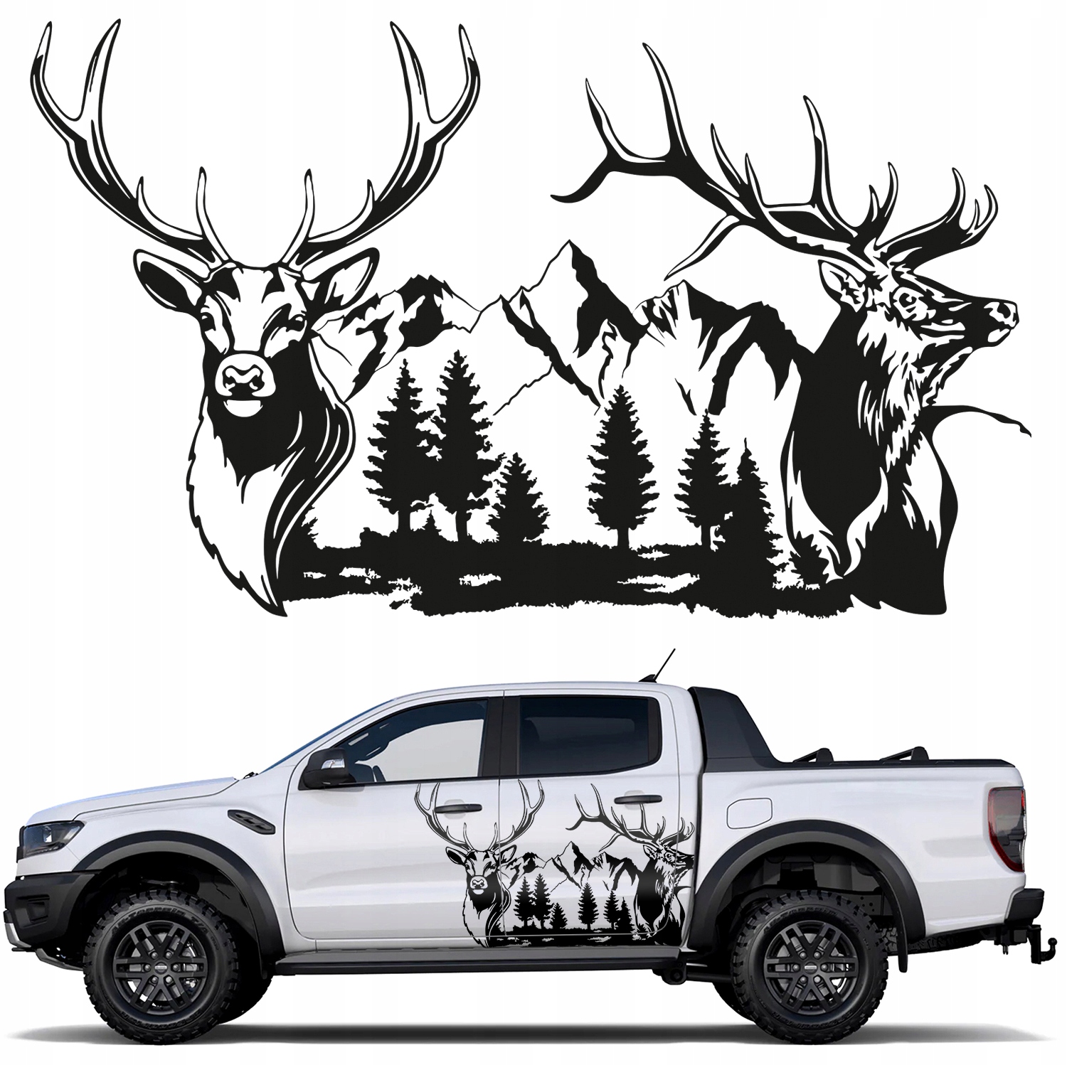 Samolepka Na Karavan Camping 104X63 cm