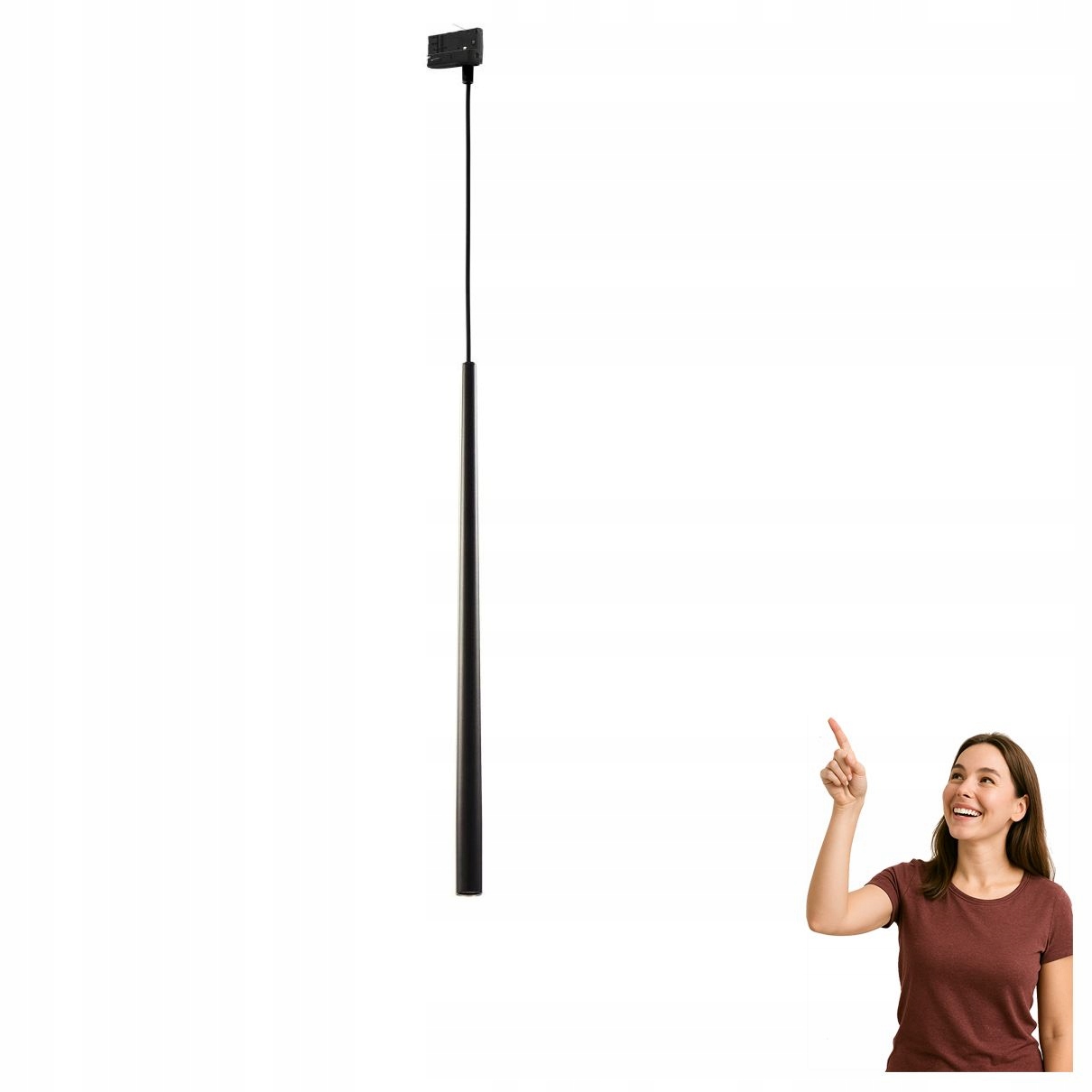 Závěsná 3-fázová kolejnicová lampa Piano 6028 Tk Lighting